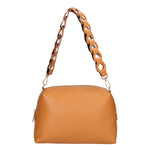 Livia Borsa a spalla da donna Vera pelle 06443-CUOIO COGNAC Gave Lux