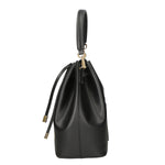 Erina Borsa a mano da donna Vera pelle 8073-P218 NERO Gave Lux