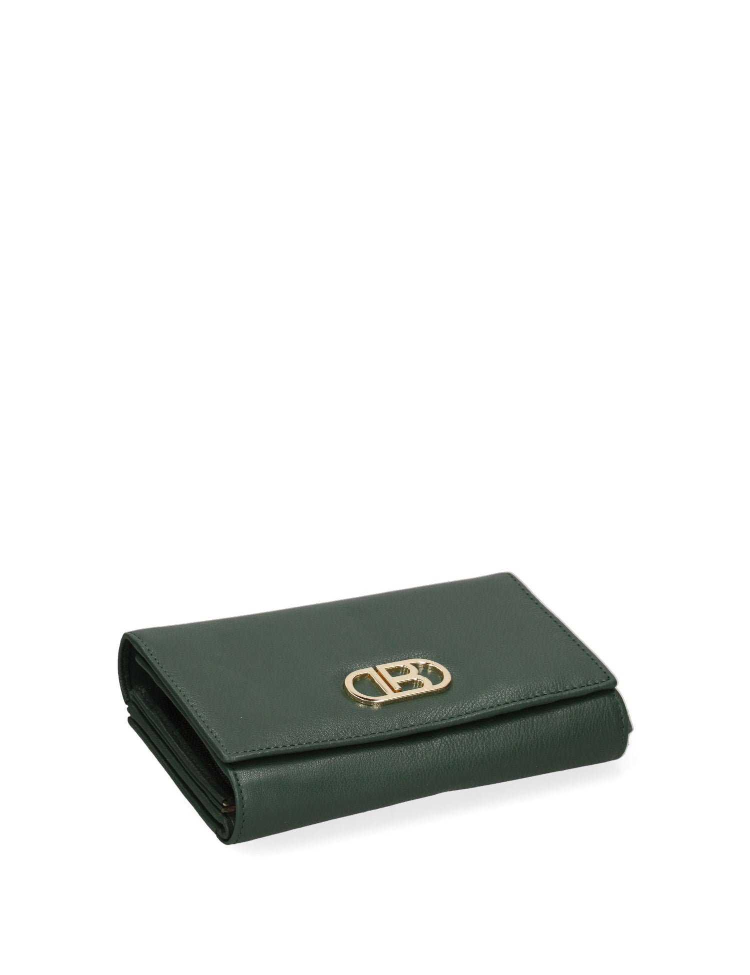 Portafoglio donna in vera pelle Casual LB7692-30-GREEN Laura Biagiotti