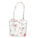 Elsa Borsa a spalla da donna Vera pelle 80056-BIANCO WHITE Gave Lux