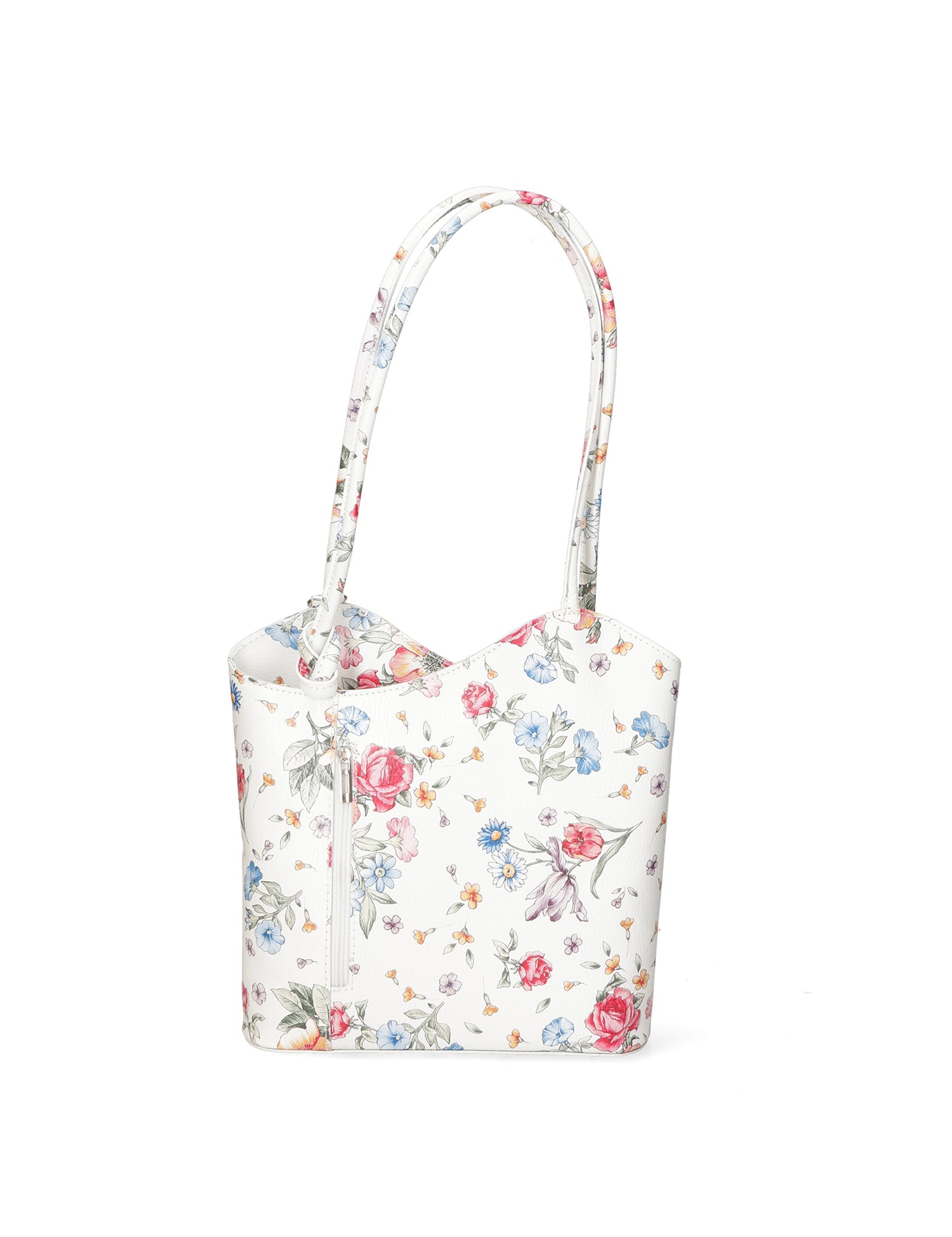 Elsa Borsa a spalla da donna Vera pelle 80056-BIANCO WHITE Gave Lux