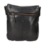 Borsa a tracolla da uomo Vera pelle RFID HILB-3069SW-NERO Hill Burry