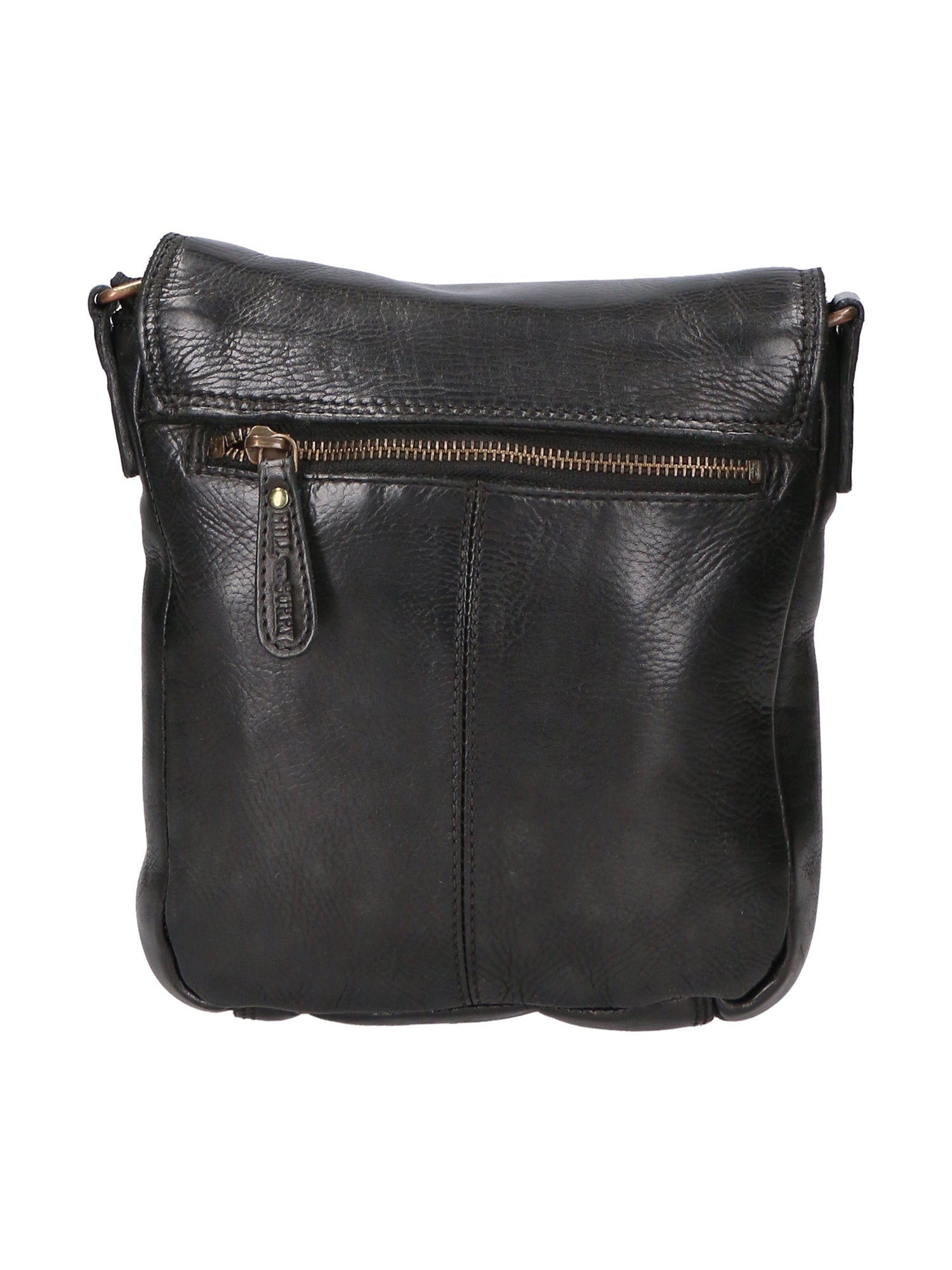 Borsa a tracolla da uomo Vera pelle RFID HILB-3069SW-NERO Hill Burry