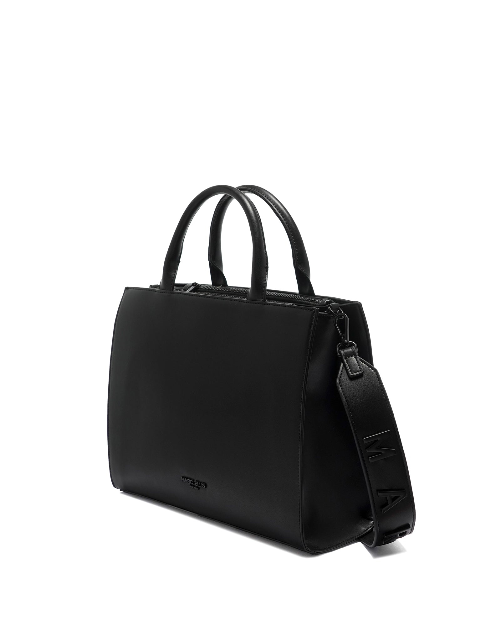 Borsa a mano da donna 100% poliestere JENY-MACRO-BLACK-BLACK Marc Ellis