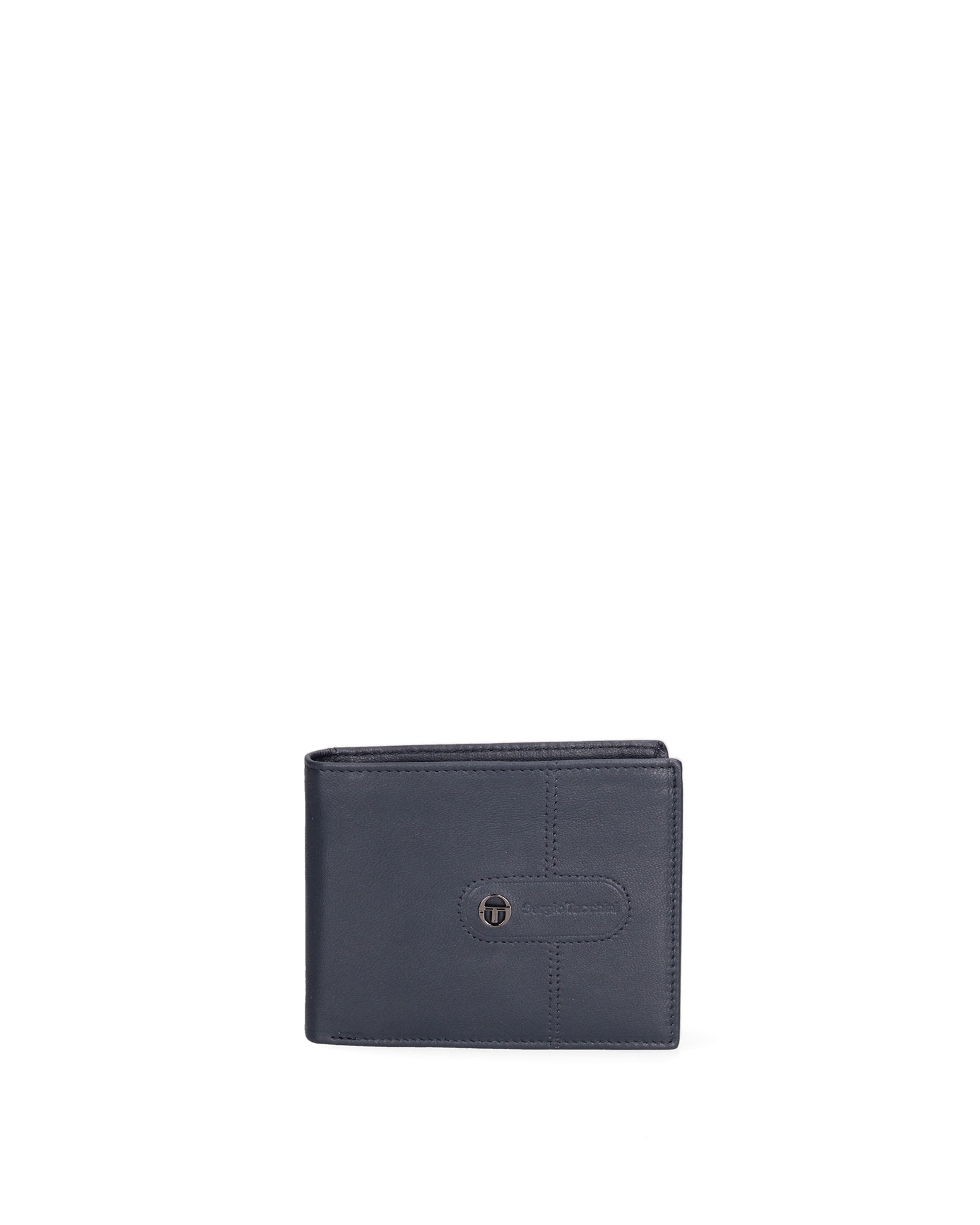 Portafoglio uomo vera pelle Sfoderato K50112P029-NAVY Sergio Tacchini