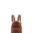 Zaino unisex in vera pelle 100% cotone 4460-MARRONE Alessia Firenze