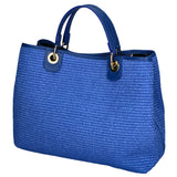 Borsa a mano da donna Paglia & Pelle MYB-05168-SS-530+D22 BLUETTE My Best Bag