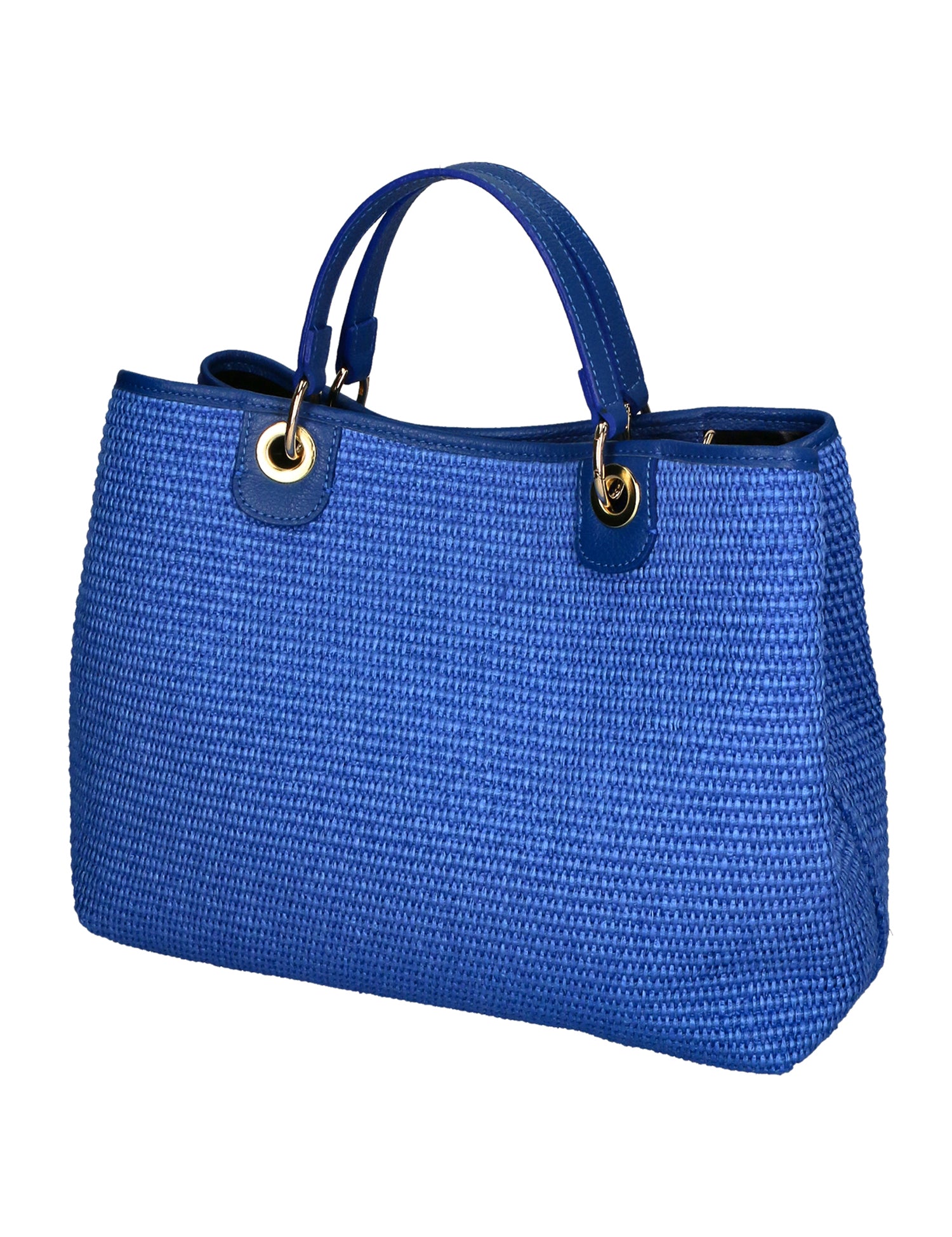 Borsa a mano da donna Paglia & Pelle MYB-05168-SS-530+D22 BLUETTE My Best Bag
