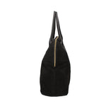 Borsa a mano da donna 100% pelle scamosciata MYB-6014-FW-NERO My Best Bag