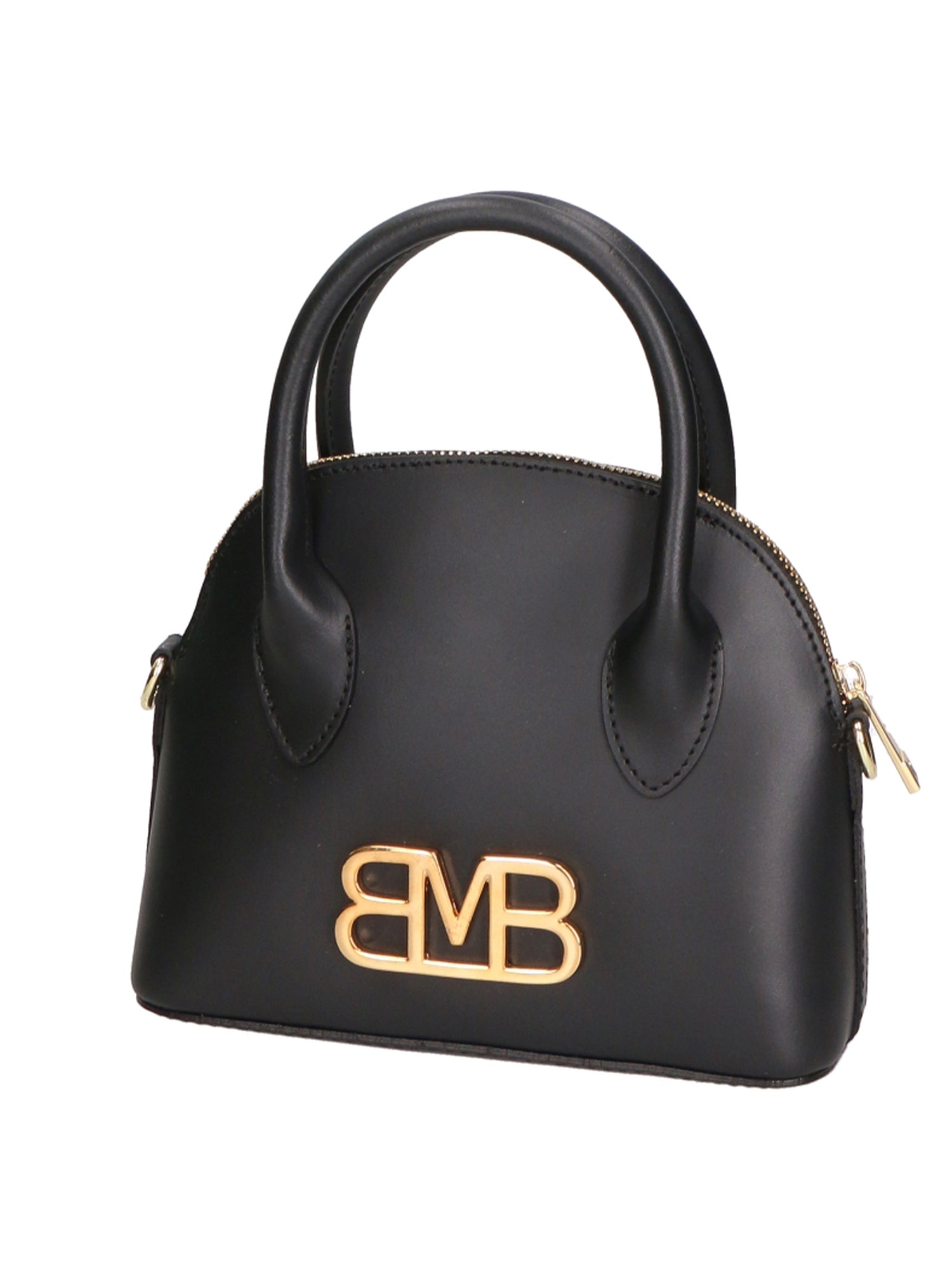 Borsa a mano da donna 100% vera pelle MYB-8038-FW-P218 NERO My Best Bag
