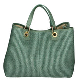 Borsa a mano da donna Paglia & Pelle MYB-05168-SS-331+D96 MENTA My Best Bag