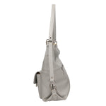 Kesha Borsa a spalla da donna Vera pelle 3301-GRIGIO Gave Lux