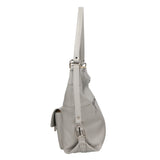 Kesha Borsa a spalla da donna Vera pelle 3301-GRIGIO Gave Lux