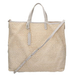 Borsa a mano da donna Paglia e pelle MYB-7027-SS-142 BEIGE My Best Bag