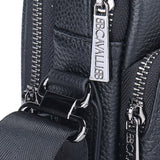 Borsa a tracolla uomo vera pelle Casual BC1485-BLACK B Cavalli