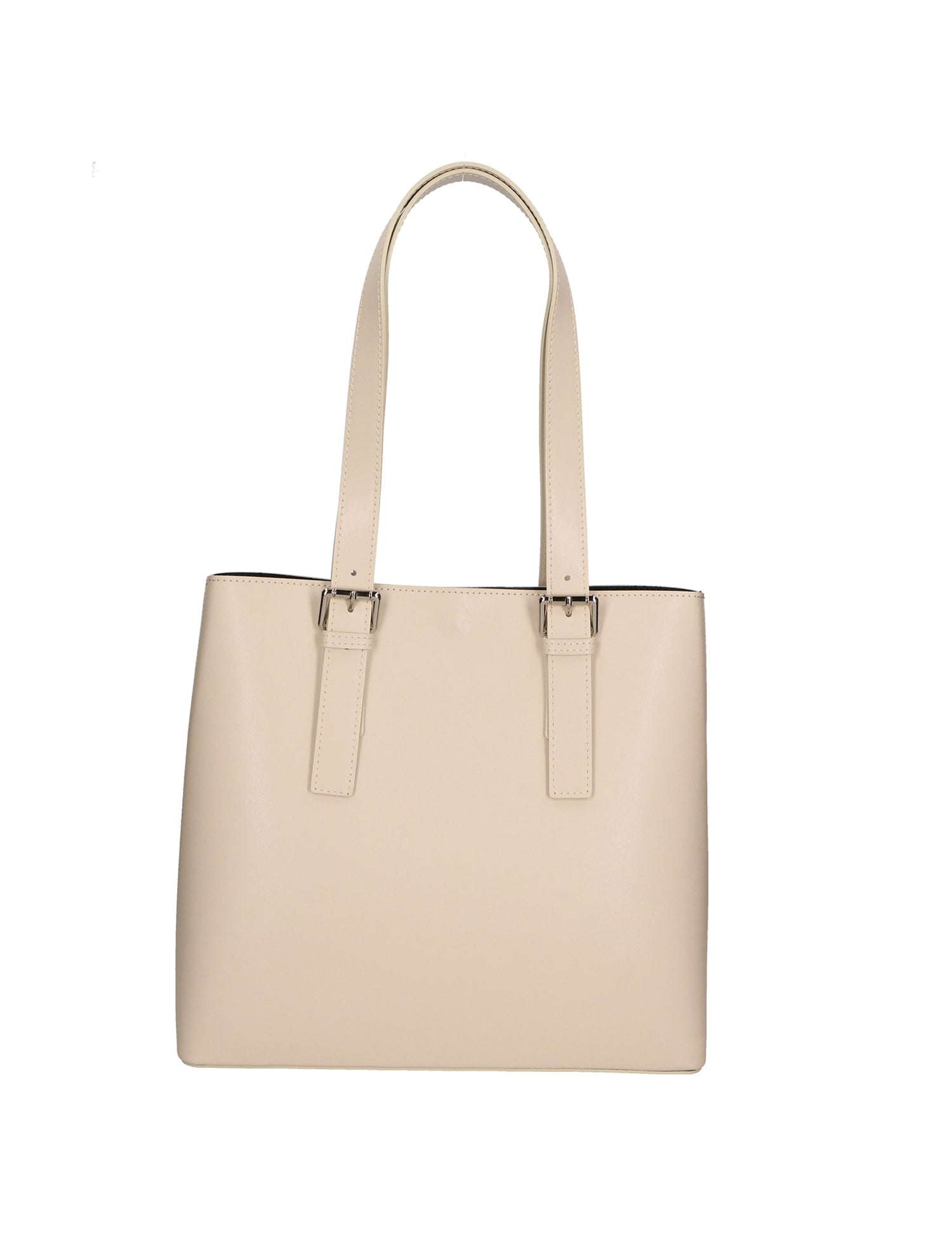Germana Borsa a spalla da donna 100% pelle 05924-B37 LATTE Gave Lux
