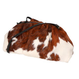 Astrid Borsa a spalla da donna Vera pelle 05476-NERO MUCCA 005 Gave Lux