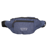 Borsa a tracolla uomo Pelle PU e Nylon PCL3147-BLU Northampton Polo Club
