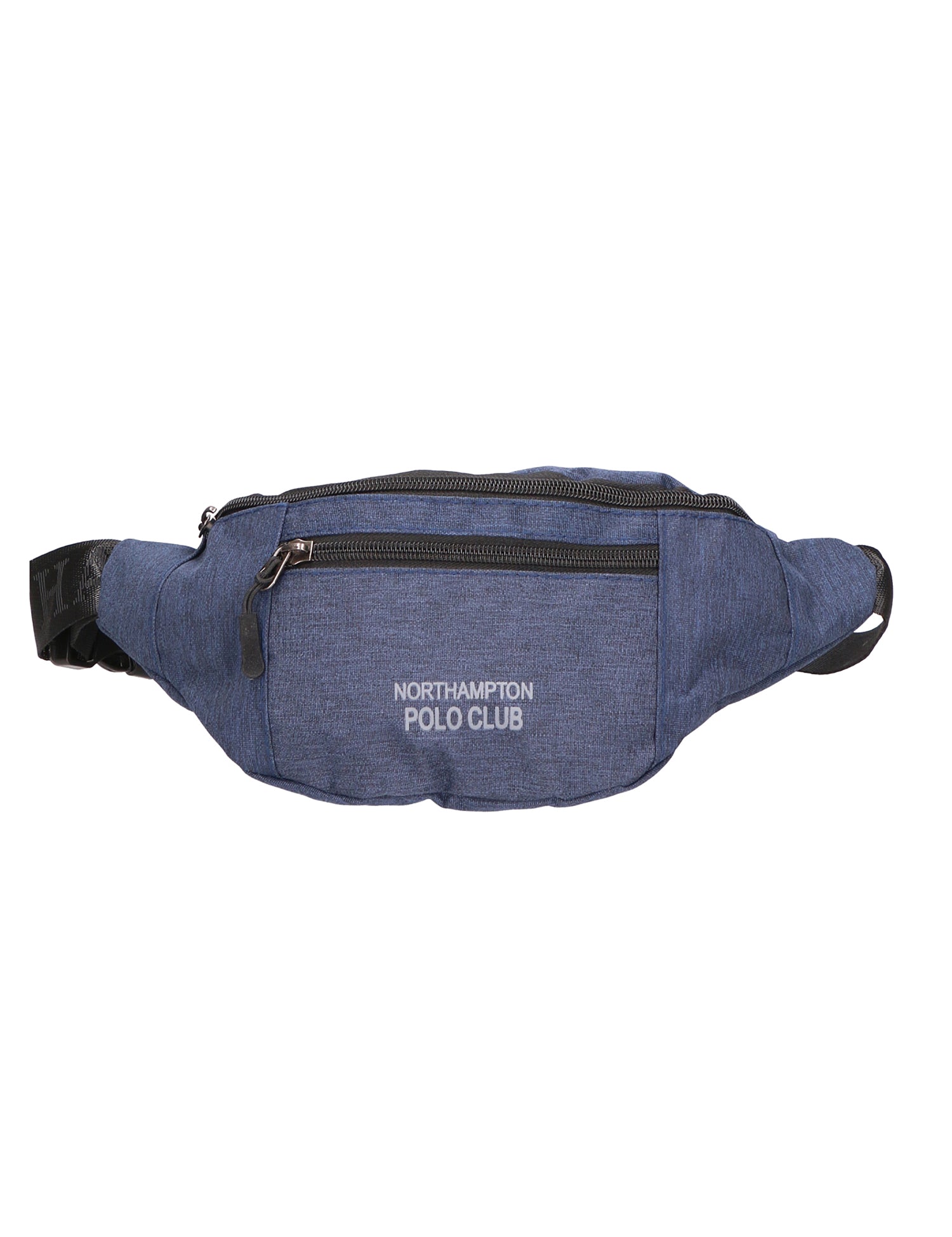 Borsa a tracolla uomo Pelle PU e Nylon PCL3147-BLU Northampton Polo Club