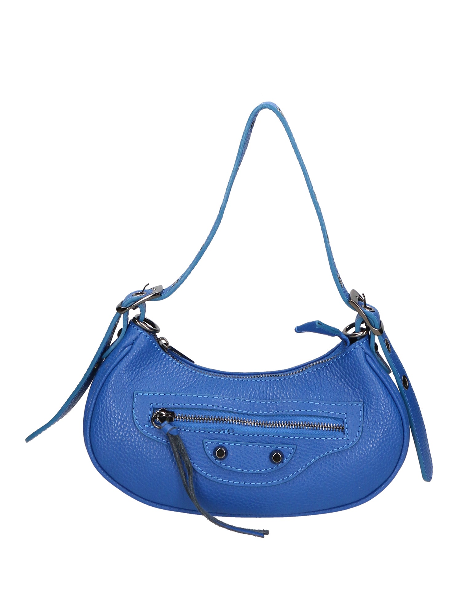 Galatea Borsa a spalla da donna Vera pelle 05708-D22 BLUETTE ROYAL BLU Gave Lux