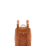 Unisex Backpack In Genuine Leather Made in Italy 27x36x8 cm