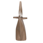 Beata Borsa a spalla da donna Vera pelle 05779-TAUPE D40 Gave Lux