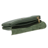 Petra Borsa a mano da donna 100% pelle 04540-L558 VERDE SCURO Gave Lux