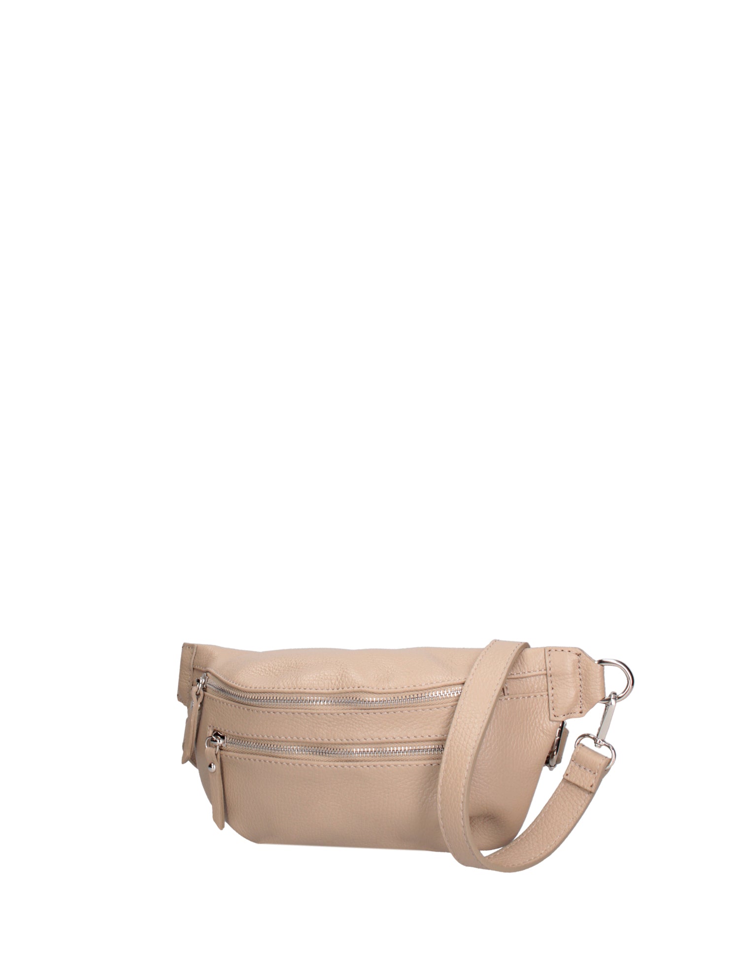 Marsupio da donna in vera pelle 100% pelle 07240-D05 CAPPUCCINO Roberta Rossi