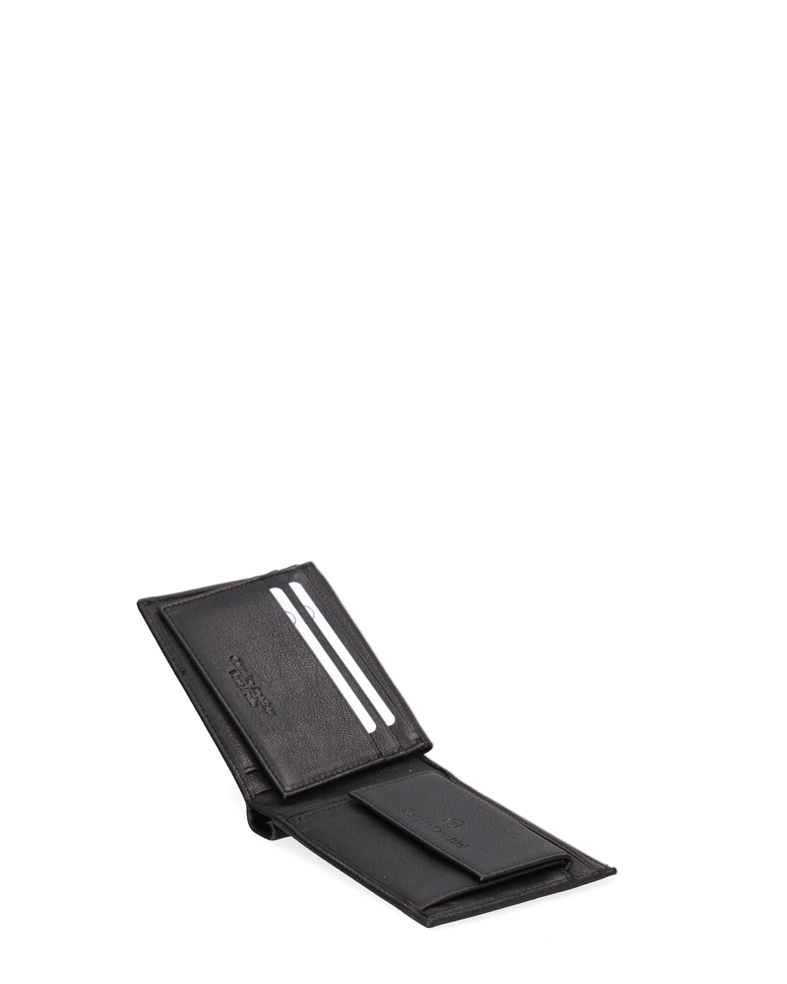Portafoglio uomo vera pelle Sfoderato K50112P029-NERO Sergio Tacchini