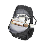 Zaino unisex Textile Prodotto Vegano 33x21x50 cm