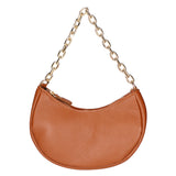 Loreta Borsa a spalla da donna Vera pelle 06511-D17 CUOIO SCURO Gave Lux