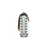 Vera pelle 8641-BIANCO+CIELO Borsa a tracolla da donna Evanthe Pro Gave Lux