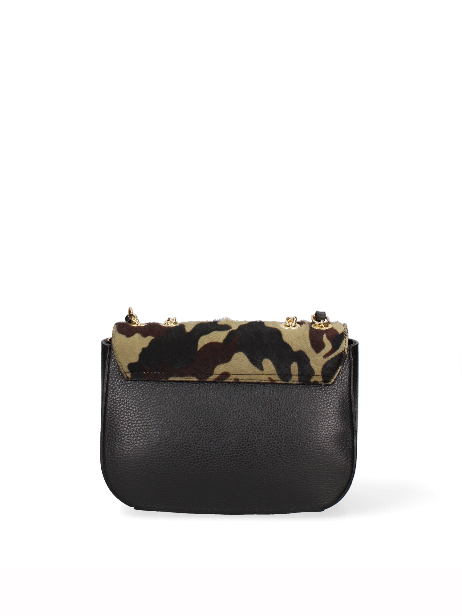 Cortona Borsa a spalla donna Vera pelle 560094-VERDE MILITARE Gave Lux