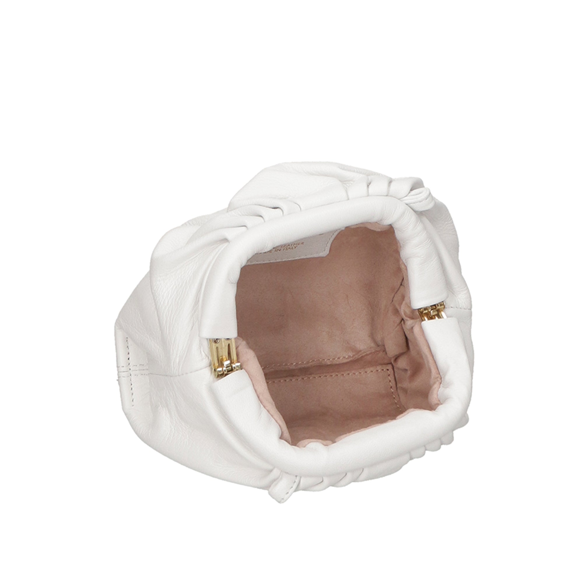 Borsa a tracolla da donna 100% pelle MYB-8014-FW-BIANCO My Best Bag