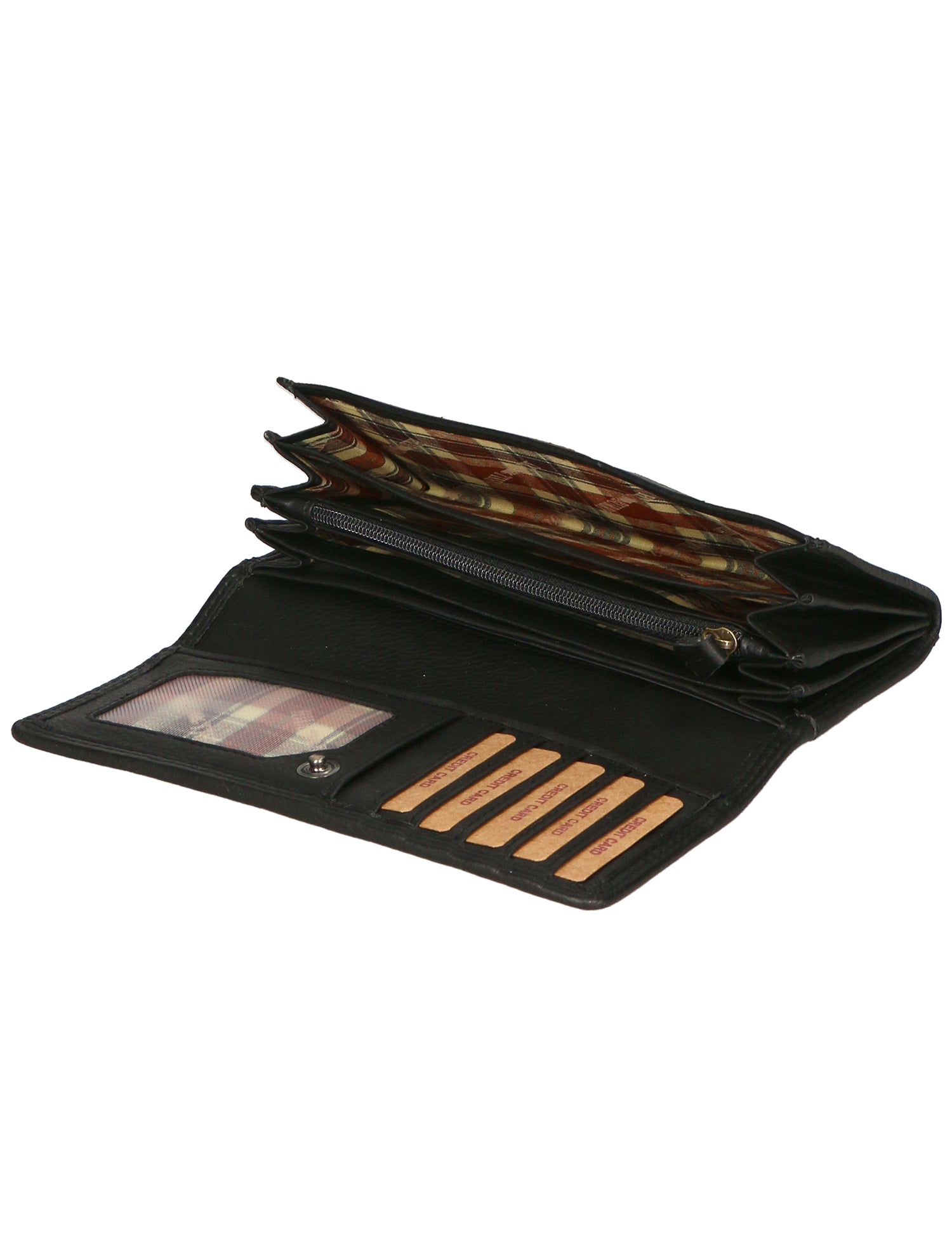 Portafoglio da uomo in vera pelle RFID HILB-V-102-NERO Hill Burry