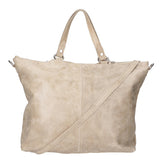 Elisamaria Borsa a spalla da donna Vera pelle 80055-TAUPE Gave Lux