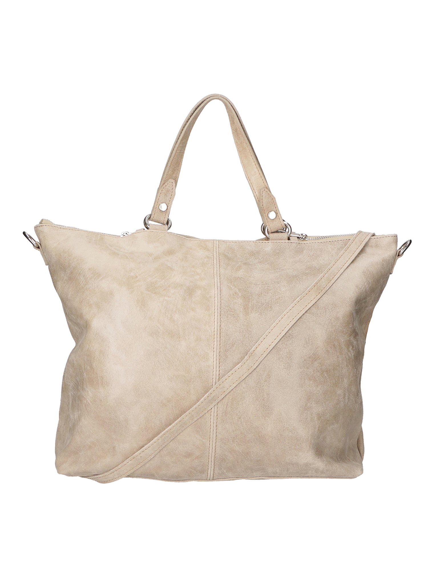 Elisamaria Borsa a spalla da donna Vera pelle 80055-TAUPE Gave Lux