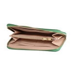 Portafoglio donna in vera pelle 100% Made in Italy MYB-7046-SS-D47 VERDE MELA My Best Bag