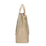 Borsa a mano da donna Vera pelle croco MYB-7004-SSCOCCO-C37 BEIGE BEIGE My Best Bag