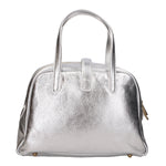 Borsa a mano da donna 100% vera pelle MYB-7025-SS-DL1 SILVER My Best Bag