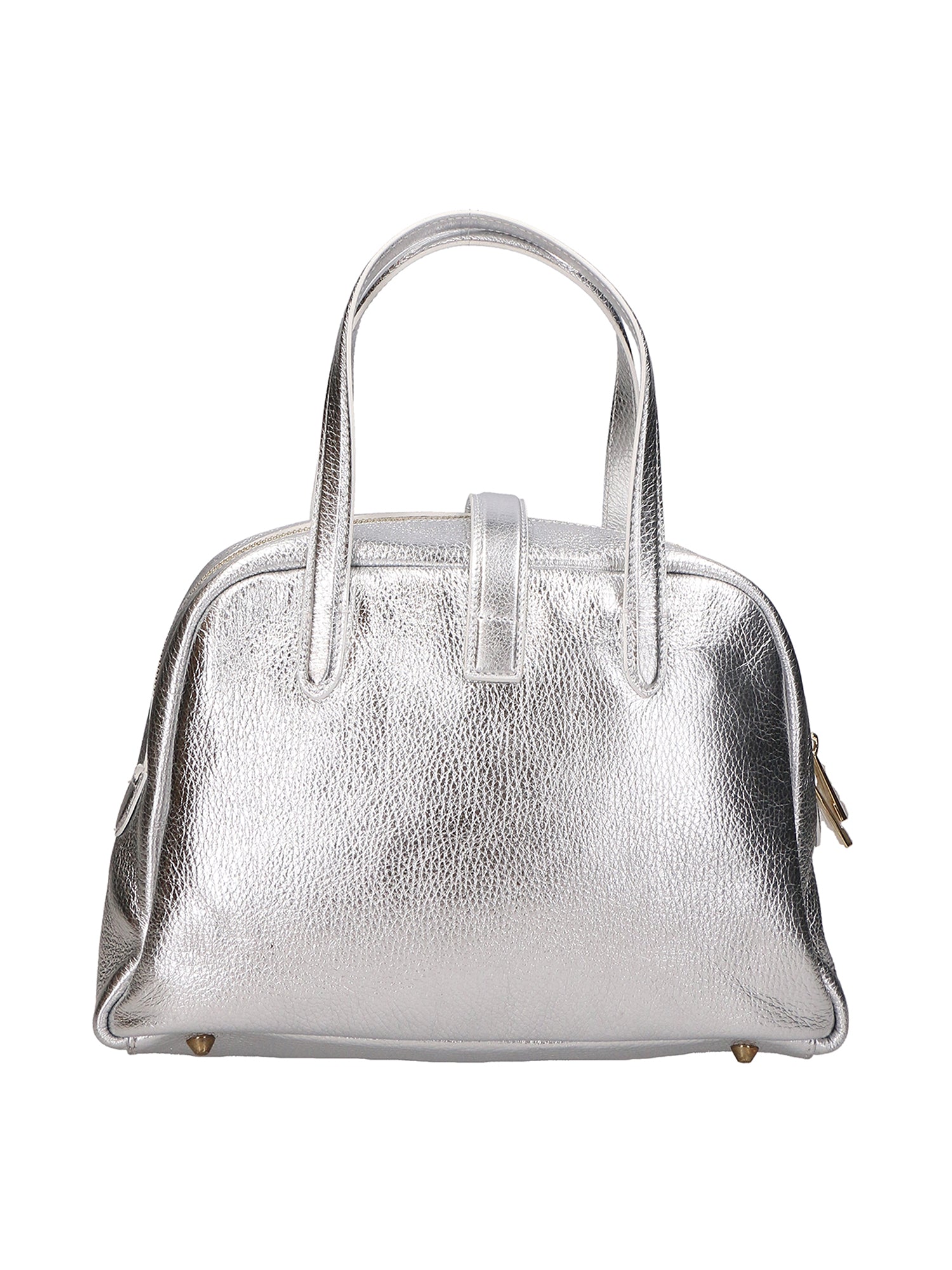 Borsa a mano da donna 100% vera pelle MYB-7025-SS-DL1 SILVER My Best Bag