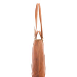Borsa a spalla unisex in vera pelle Made in Italy 4610-MIELE Alessia Firenze