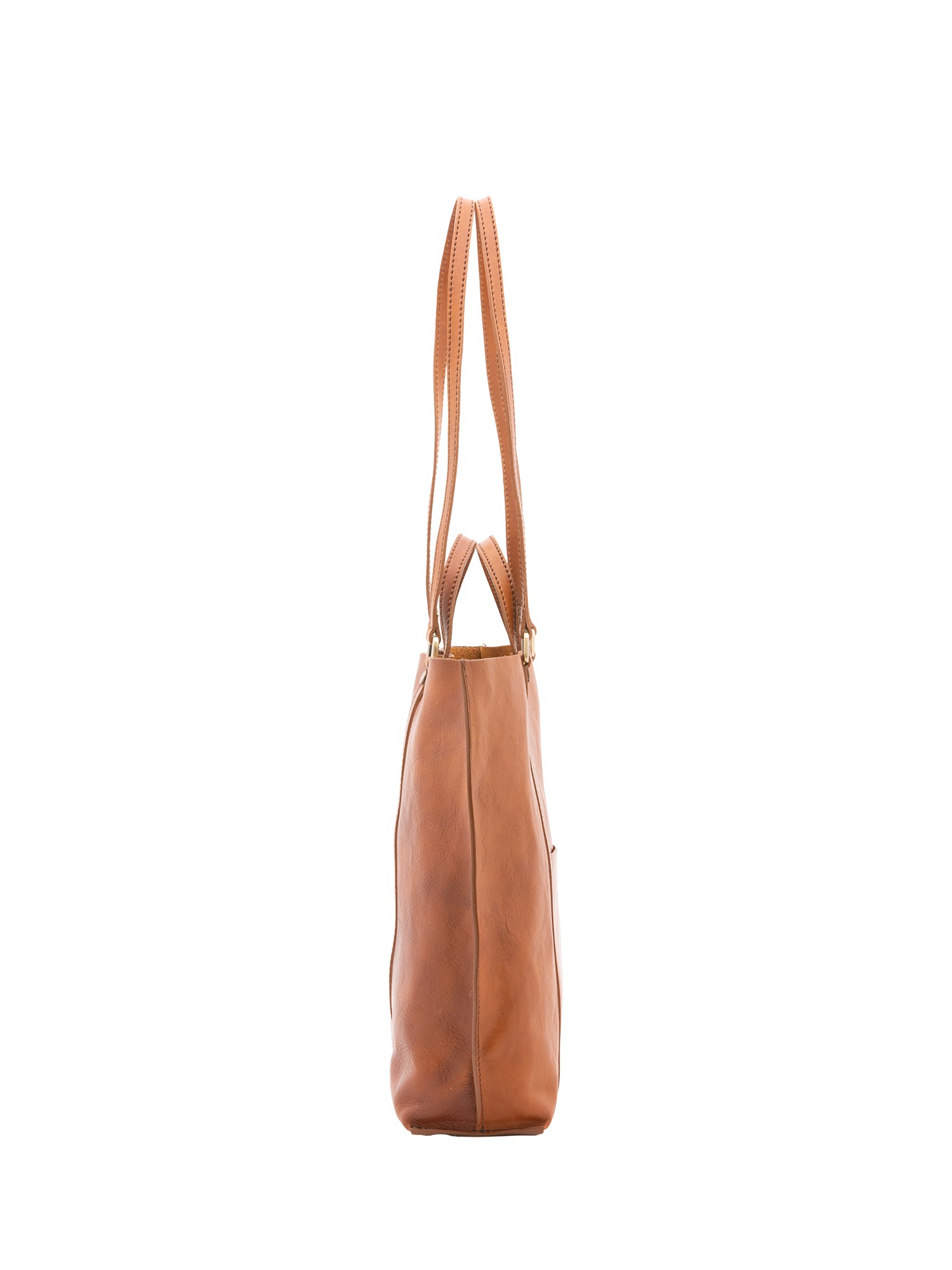 Borsa a spalla unisex in vera pelle Made in Italy 4610-MIELE Alessia Firenze