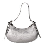Gloria Borsa a mano da donna Vera pelle 05708L-L001 ARGENTO Gave Lux