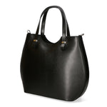 Egle Borsa a mano da donna Vera pelle 80046-NERO Gave Lux