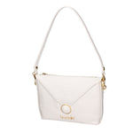 Solara Elite Borsa a tracolla donna Vera pelle B17206-BIANCO Braccialini