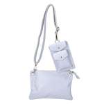 Ifigenia Borsa a tracolla da donna Vera pelle 05932-D92 CELESTE HEAVENLY Gave Lux