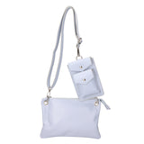 Ifigenia Borsa a tracolla da donna Vera pelle 05932-D92 CELESTE HEAVENLY Gave Lux
