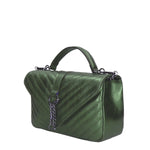 Volterra Borsa a tracolla da donna Vera Pelle 1626-VERDE Gave Lux