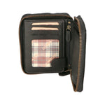 Portafoglio da uomo in vera pelle RFID HILB-1406-NERO Hill Burry
